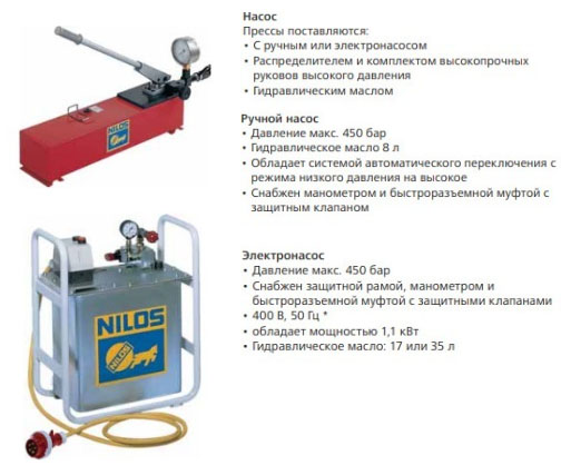Комплектация HYDRAULIK